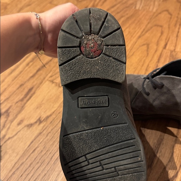 Men’s Nordstrom grey Italian leather boots - Picture 7 of 7